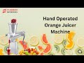 Best Manual Hand Press Fruit Juicer | Orange Juice | Most Popular Juicer Machine