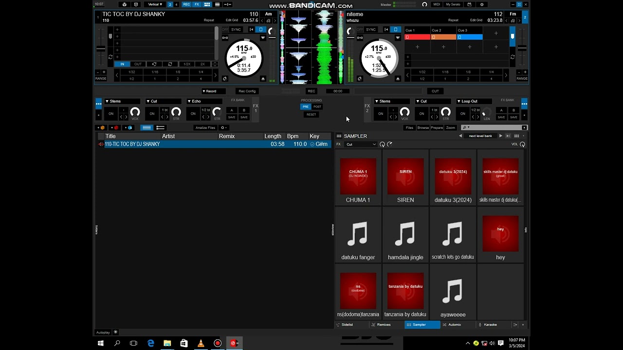 Serato  pro skins and best stems on virtual dj 2024
