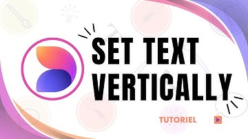 How to set text vertically in Microsoft Designer