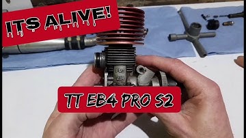 Thunder Tiger EB4 S2 ENGINE first run.