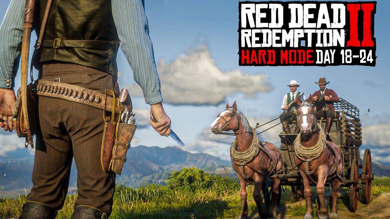 Red Dead Redemption 2 Is Still The Best Open World Game Ever Made - RDR2  Hard Mode Day 55-60 