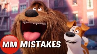 The Secret Life of PETS |  Life of Pets MOVIE MISTAKES You Missed