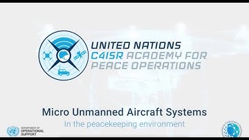 C4ISR Academy Micro Unmanned Aircraft Systems in the Peacekeeping Environment