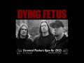 DYING FETUS - Grotesque Impalement  live @ Chronical Moshers Open Air 2015
