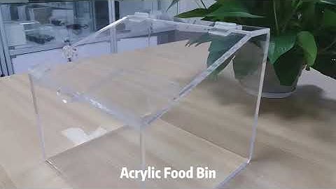 RECHI Custom Design & Manufacture Clear Acrylic Food Storage Box