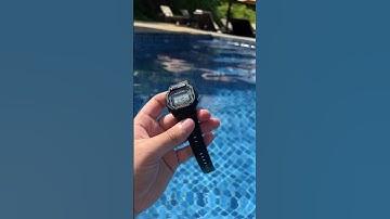 Testing G-Shock Water Resistance