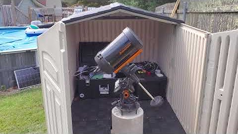 DIY (sort of) Observatory for my Celestron C8 SCT.