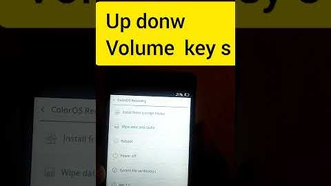 How to Hard Reset /Factory  Reset  Oppo A33f