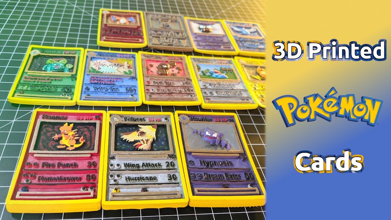 3d printed pokemon cards Golem - 3D Printed Pokemon Card Wall Hanger | Fan Art | Pokemon TCG main image 1