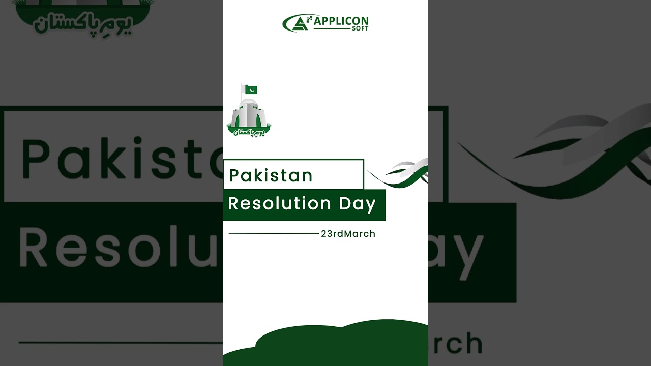Pakistan Resolution Day – 23rd March
