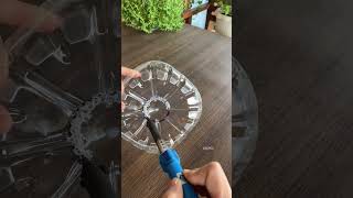Eco-friendly gardening: Create flower pots from plastic bottles | Stress relief#diy #shorts #flower