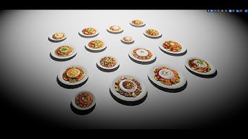 Texture Atlas to Game Mesh | timelapse | Ai  - Houdini - UE5