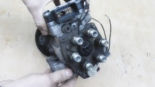 Pump VP-44. How to check valve timing and valve dispenser.