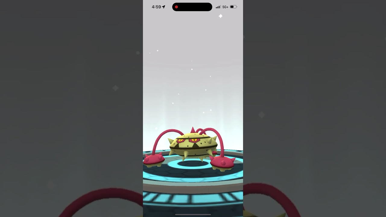 Evolving Shiny Ferroseed Into Shiny Ferrathorn In Pokémon Go