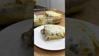 Картофельная запеканка с фаршем сытная нежная и очень сочная картофельнаязапеканка обед