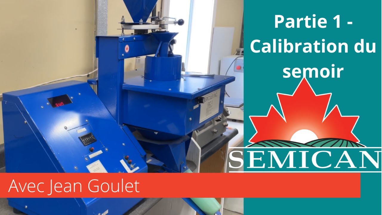 Calibration du semoir - partie1