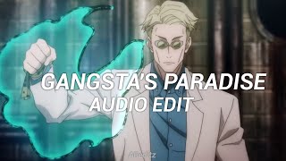 gangsta's paradise - coolio feat. lv [edit audio]