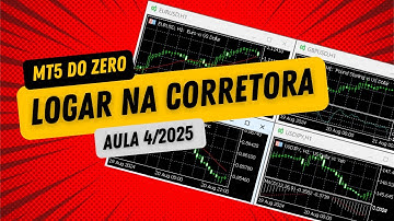 Como Logar na Sua Conta da Corretora no MT5 (Exemplo na Corretora Exness / passo a passo)