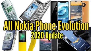 Nokia Mobile Phone Evolution 1994 to 2019