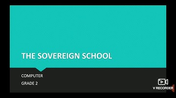 What Is A Computer? Book Exercise Class 2