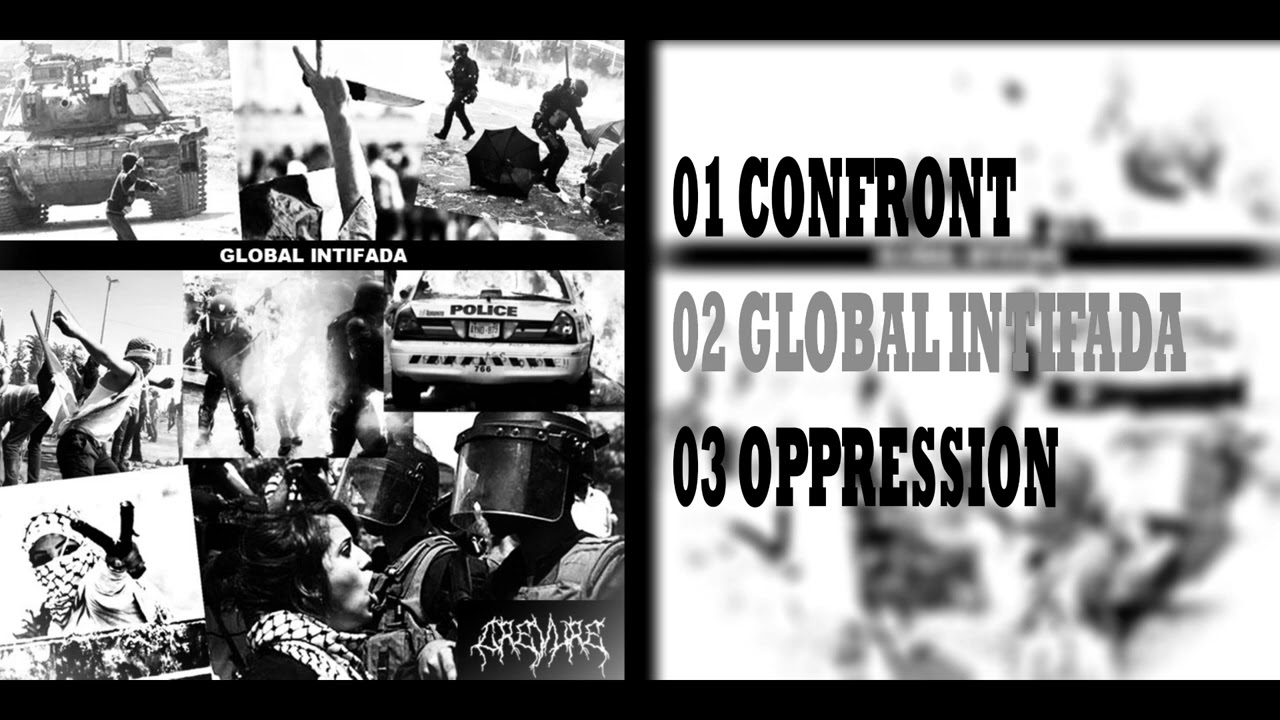CREVURE - GLOBAL INTIFADA EP (2014 HC/BLACKMETAL)