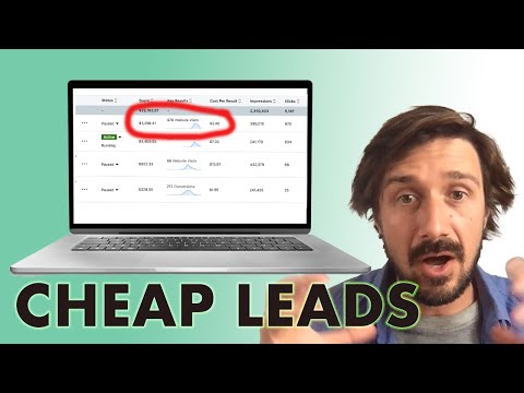 Are CHEAP leads