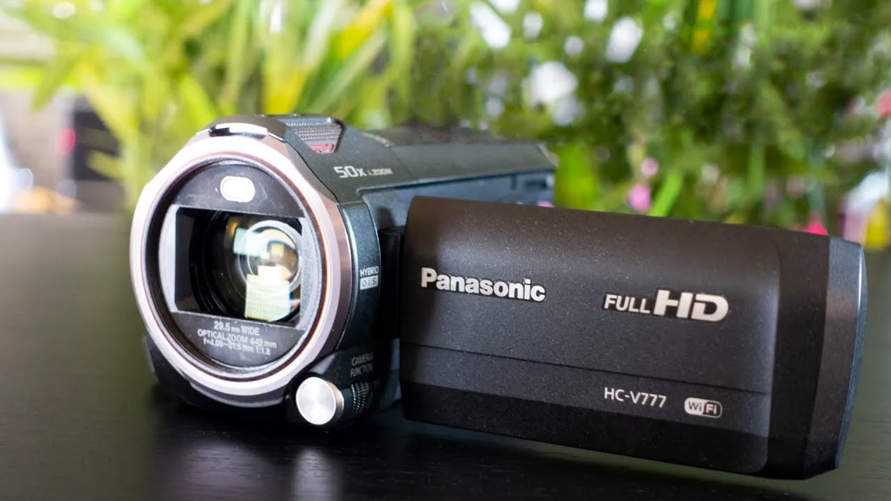 Panasonic HC-V777 Full HD Camcorder in 2023? Review Test Deutsch - YouTube