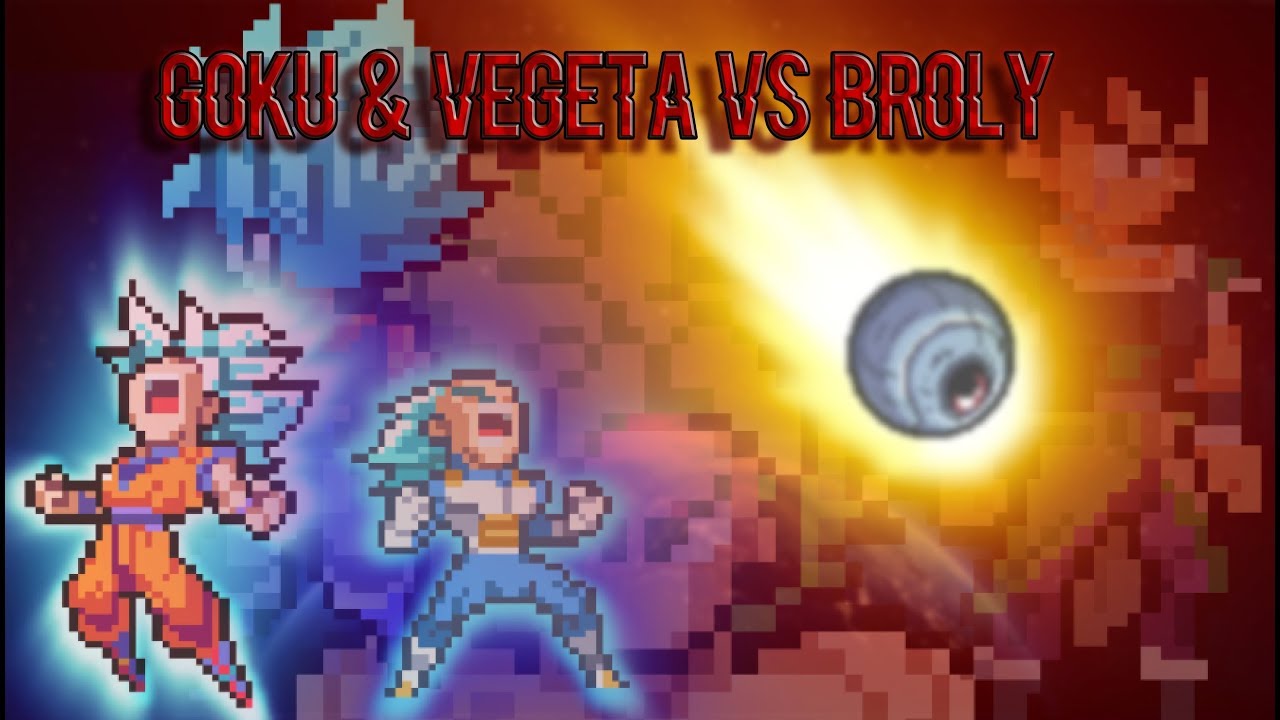 Goku & Vegeta vs Broly: Sprite Animation