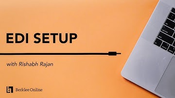 Configuring Your EDI with Ableton Live | Electronic Music Performance Techniques 1/23