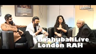 Baahubali Prabhas Anushka Shetty Rana Daggubati London Royal Albert Hall