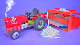 Make an Amazing Tractor Sifter with Soda Cans