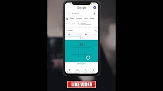 tic tac toe game/zero cross game/Google tricks screenshot 1
