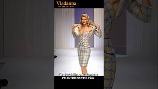 1995 Ss Claudia Schiffer Iconic Fashion Moment Valentino Fashion Archive Paris