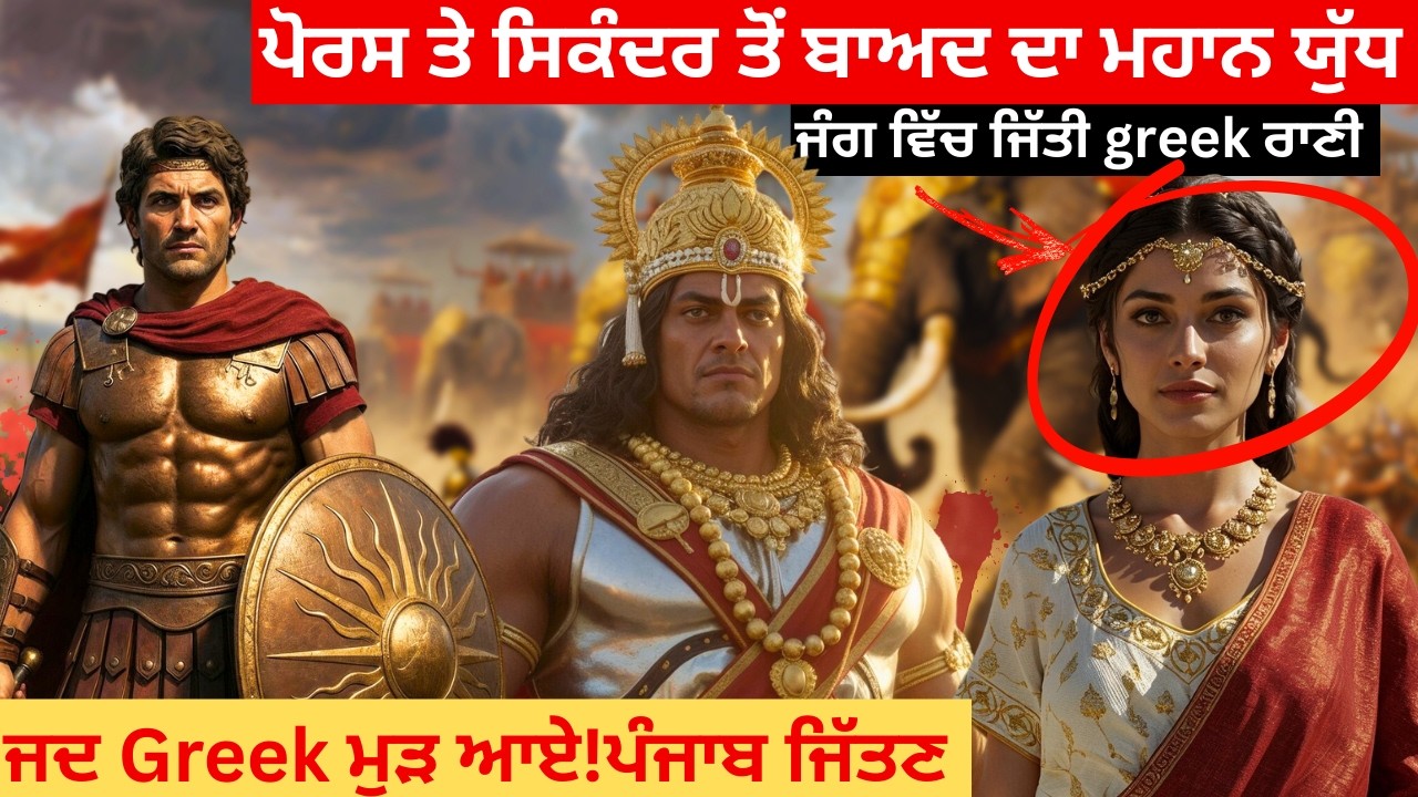 What happened after Alexander left punjab |  Mauryan Empire vs Seleucus |Punjab History