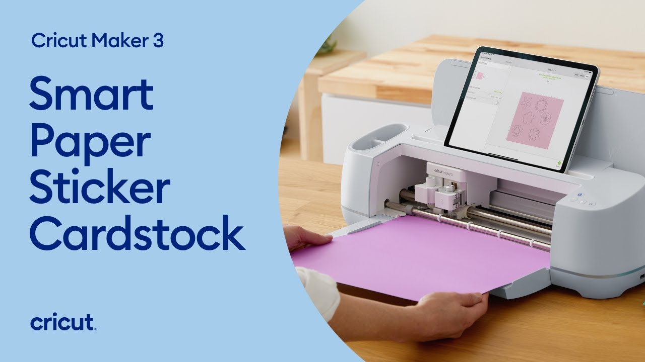 Cricut Joy Machines - Smart Paper Sticker Cardstock Instructions