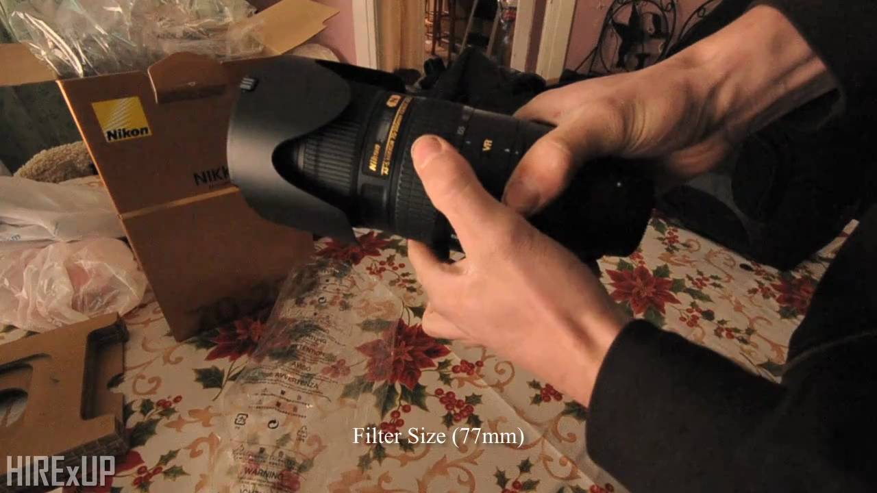 Nikon 70-200mm f2.8G VRII Unboxing