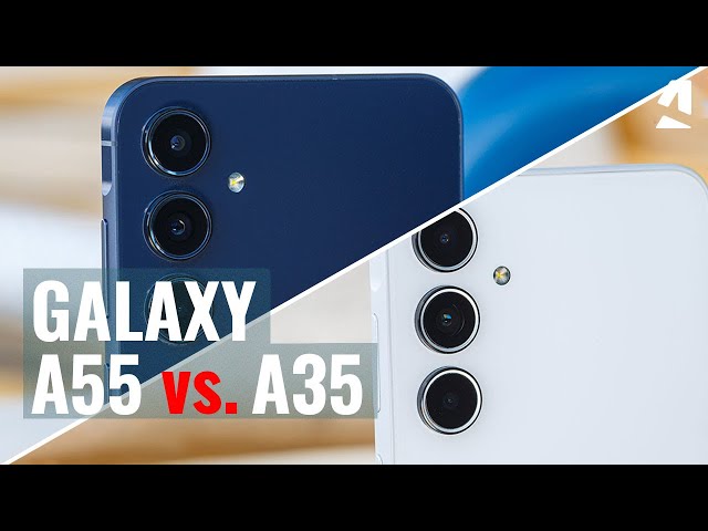 Samsung Galaxy A55 vs Galaxy A35: Which one to get? - YouTube