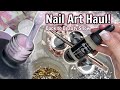 NAIL ART HAUL FROM THE BACK TO BEAUTY SHOW! | Chromes, Gels, Glitters &amp; MORE!