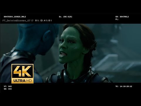 Guardians of the Galaxy deleted scene with audio commentary — Sisterly Love