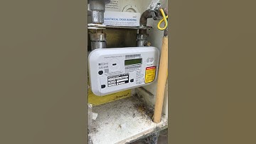 Hoe u een meterstand op een EDMI GS-60B gasmeter kunt aflezen