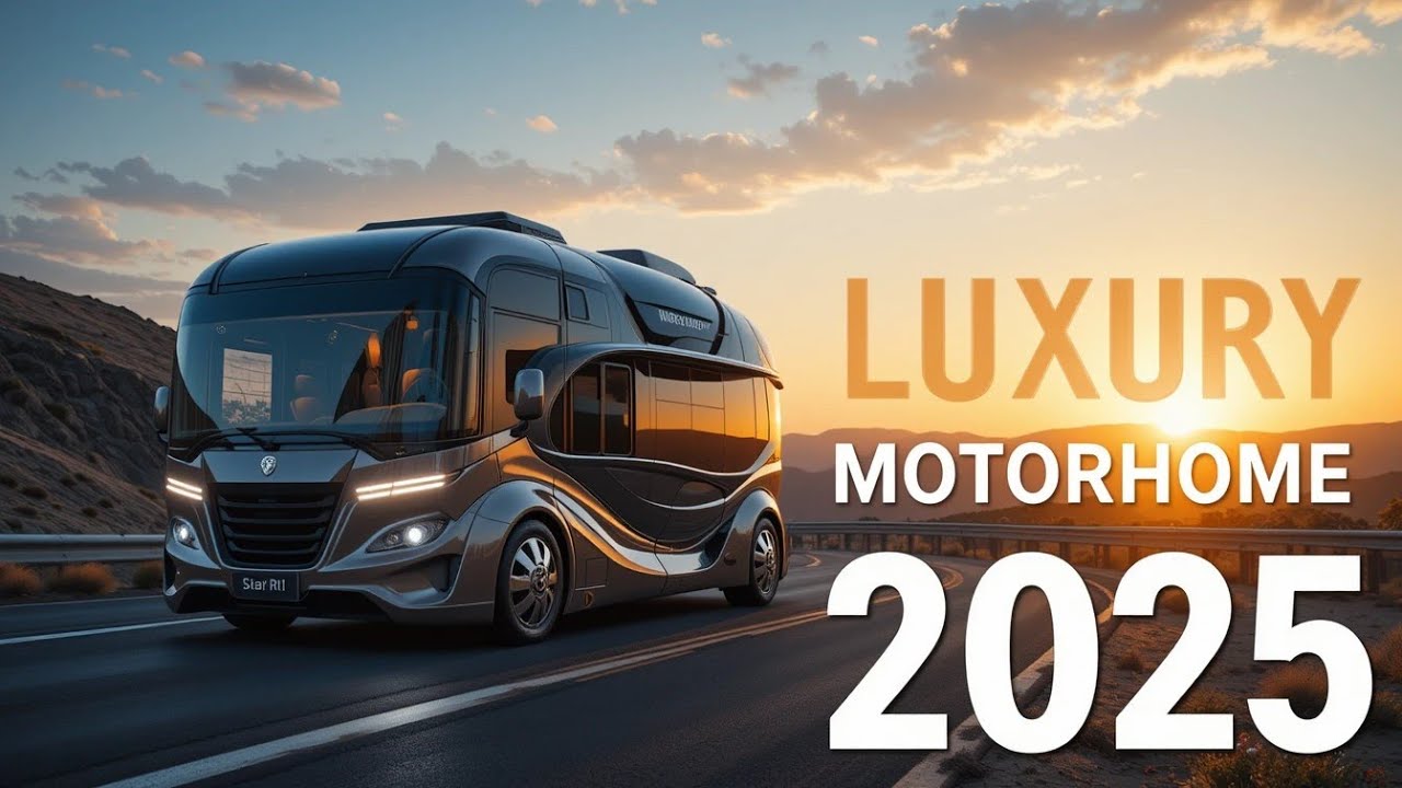 "Futuristic Luxury Motorhome 🚐 | Smart Home on Wheels | The Future of Travel 2025"