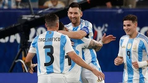 Argentina 2x0 Canadá - Melhores Momentos / Copa America