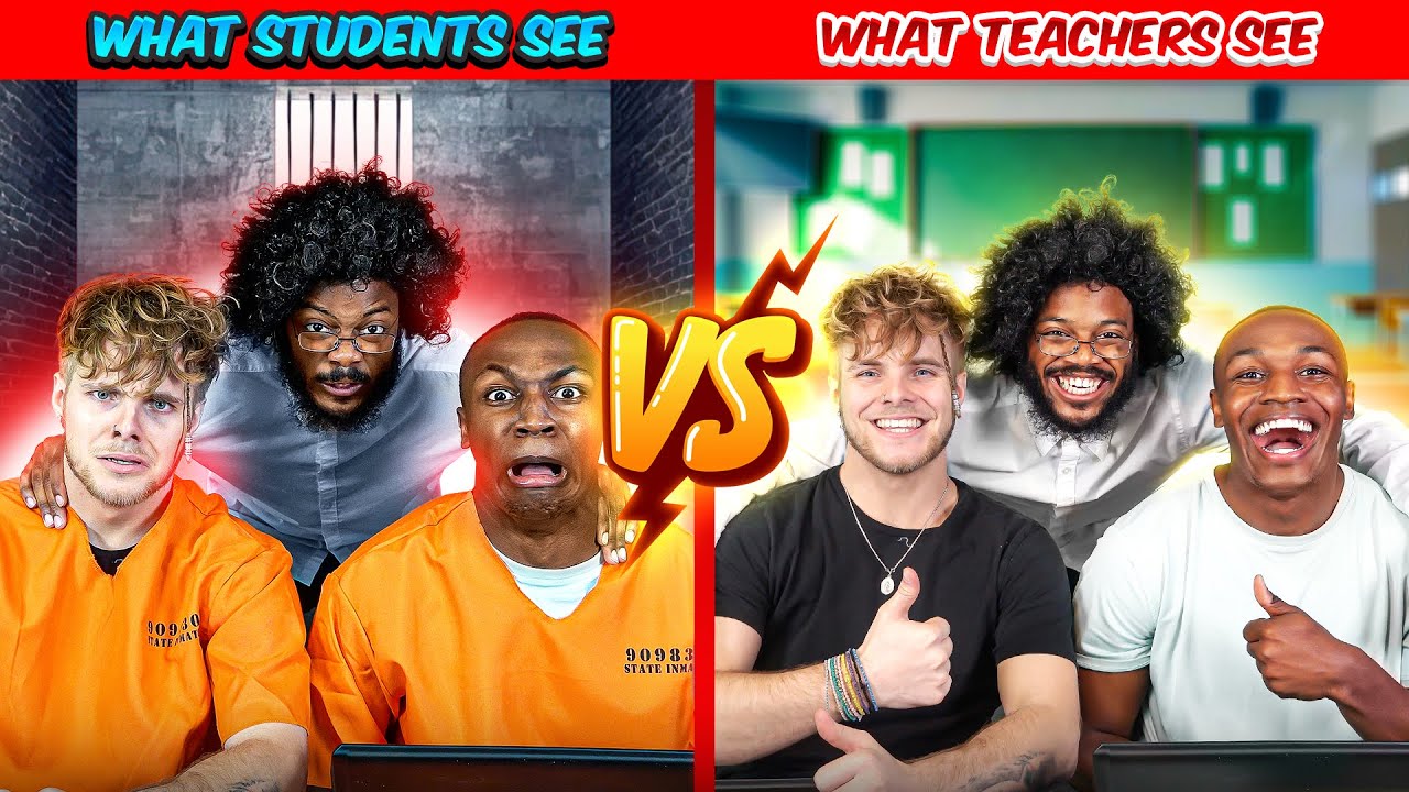 What Students See vs What Teachers See in School w/ @DarrylMayes @gavinblake23