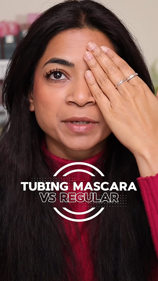 TUBING Mascara vs Regular mascarahacks mascarareview tubingmascara 