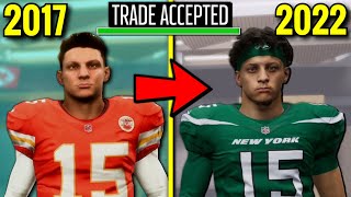Trading for Patrick Mahomes in EVERY Madden!