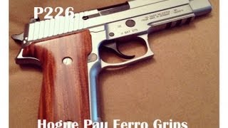 Hogue Pau Ferro Grips for the SIG P226