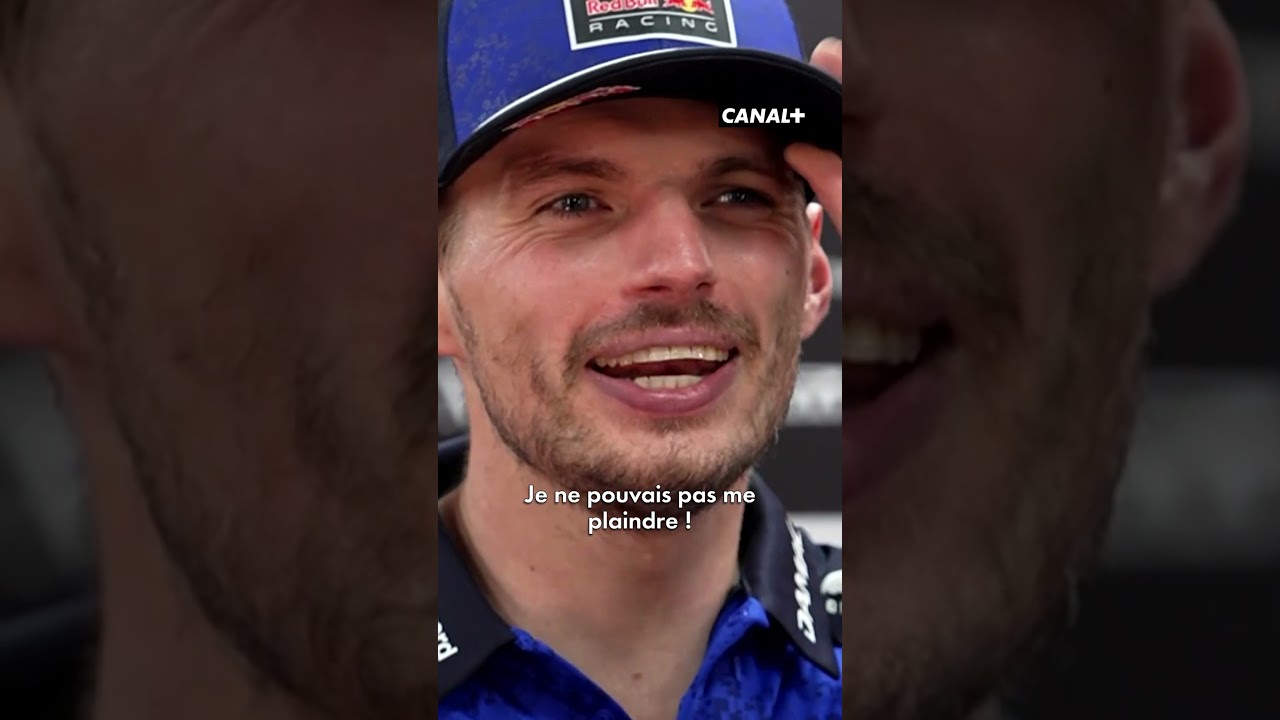 Pas de radio pour Verstappen 🥵
