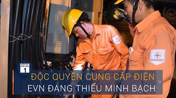 Độc quyền cung cấp điện, EVN đang thiếu minh bạch | VTC1