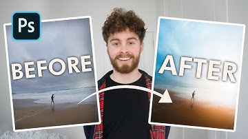 How to edit BEACH PHOTOGRAPHY | Photoshop Walk-through Tutorial