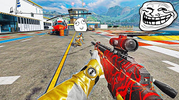 Acting like a BOT then POPPING OFF with a SNIPER (HILARIOUS)